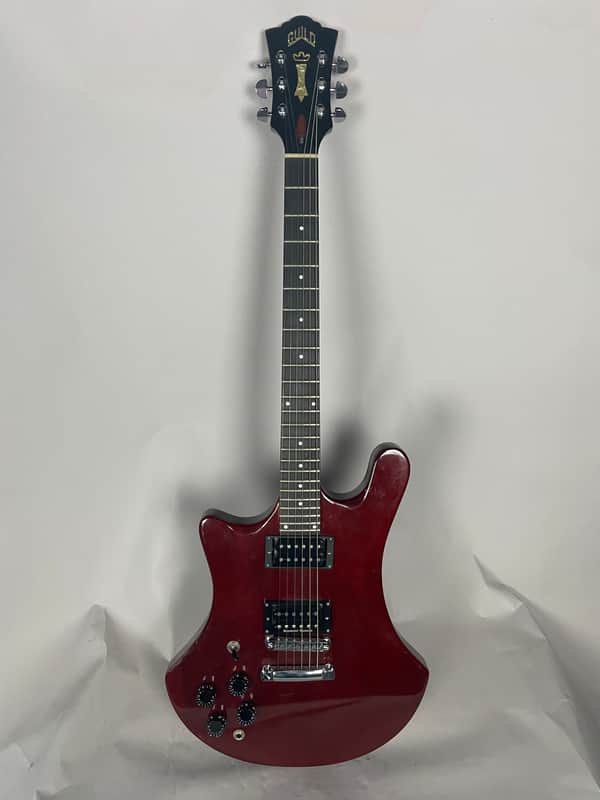 Guild S-300 Left Handed  1981 Wine Red Heavily Modified image 1