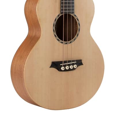 Bromo BAT 8E Solid Top Acoustic Bass Guitar w/ Pickup image 10