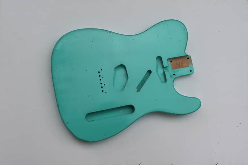 MJT VTT Telecaster Body - Seafoam Green - Medium Relic image 1