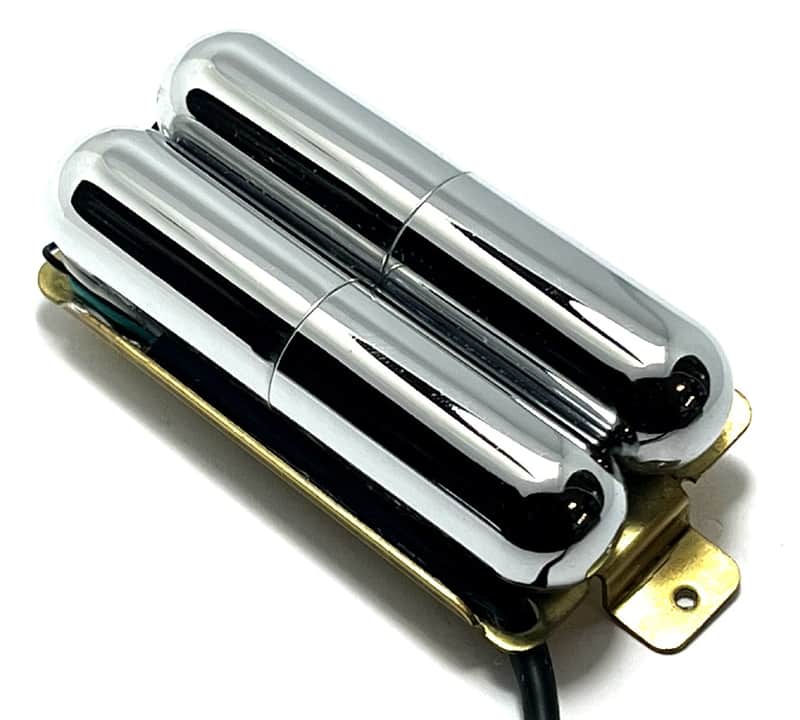Dragonfire Lipstick Humbucker, Bridge Position Specialty Pickup, AlNiCo V, Passive, 1 qty, Chrome image 1