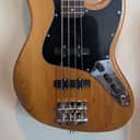 Custom Wide Load J-Bass: Fender Am Pro II Roasted Pine Body / Cherry Neck / Wenge Fretboard / EMG Active