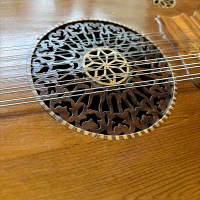 Unknown Maker 12 String Oud 1960s? - Hand rubbed tung oil image 9