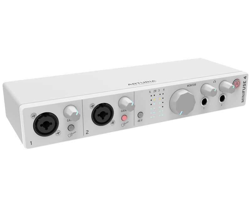 Arturia Minifuse 4 White 4-in/4-out Audio & MIDI interface image 1