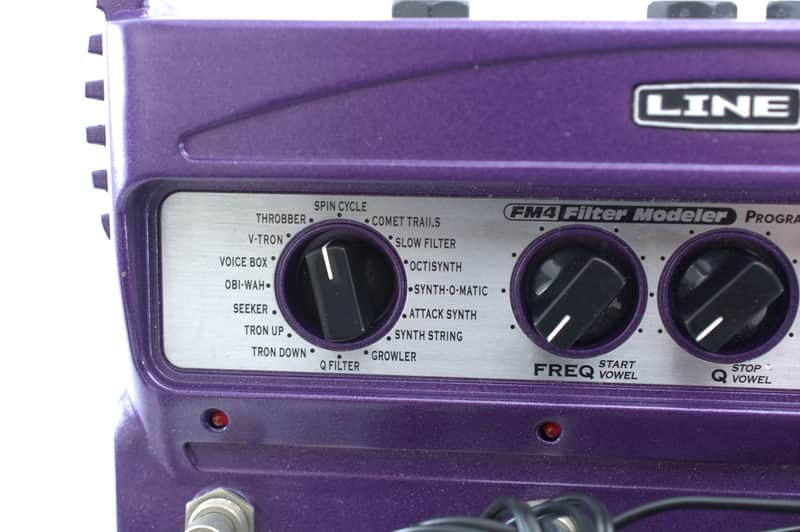 Line 6 FM4 Filter Modeler Guitar Effects Pedal w/ 100V AC Adapter