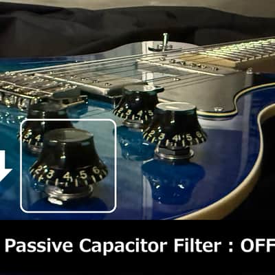 OOPEGG Trailbreaker Mark-2 Limited Edition H-P90 w. Gotoh 510FX-6 / Transparent Blue Burst image 7