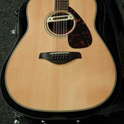 Yamaha FG720S-12 12-string Dreadnought Acoustic Guitar w/ LR Baggs M80 Pickup + Gator case used image 3