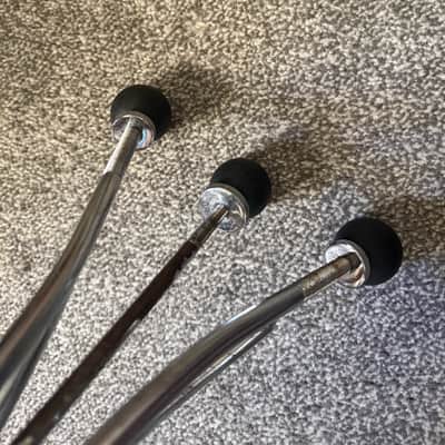 Sonor Phonic / Champion / Signature / Teardrop Spurs for Bass Drum 1970's - Chrome image 9