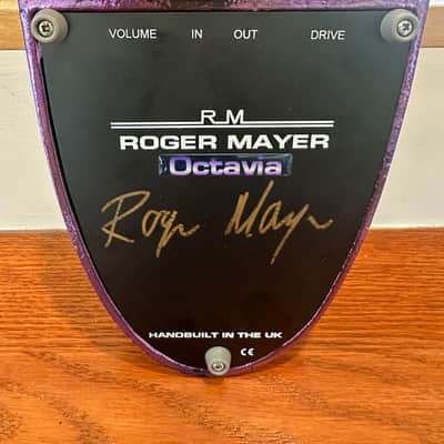 Roger Mayer Rocket Octavia – RARE Purple Chrome (1 of ~20) – Signed & Documented Provenance! image 1