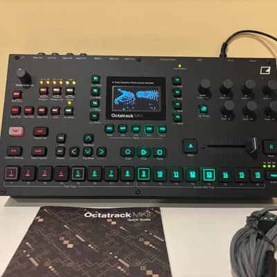 Elektron Octatrack MKII 8-Track Dynamic Performance Sampler MK2 pristine Black image 2