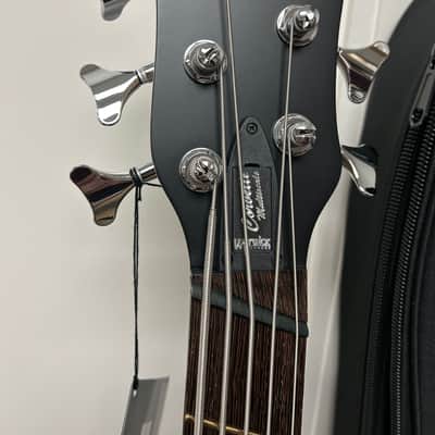 Warwick RockBass Corvette Multi-Scale 5 String Bass Guitar 2025 - Solid Black Satin image 3