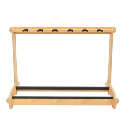 6 Guitar Stand for Acoustics & Electrics - The VersaRack™ | Nitro Safe Hardwood Rack | Made in U.S.A. image 9