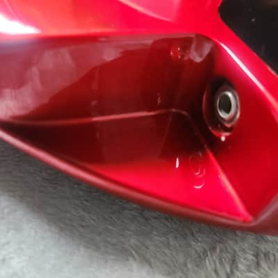 Left Handed Yamaha SE-612 1987 - Metallic Red image 8