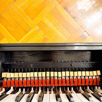 Mysterious Antique Wooden 25-Keys Upright Real Toy Piano probably made in France in 1950s! Read the full ad! image 14