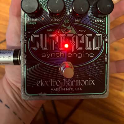 Electro-Harmonix Superego Synth Engine 2012 - Present - Black / Purple / Green image 7