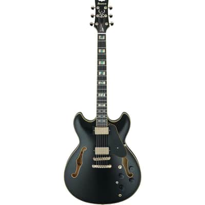Ibanez John Scofield Signature JSM20 Electric Guitar with Case, Ebony Fretboard, Black Low Gloss image 6
