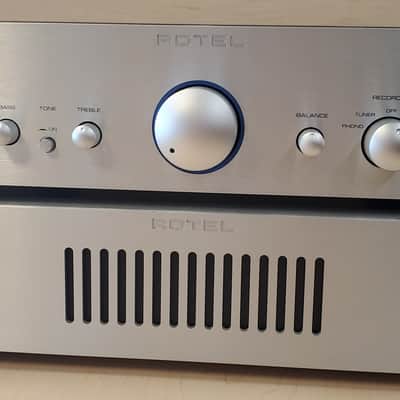 ROTEL RB-1562 & RC-1550 SILVER image 1