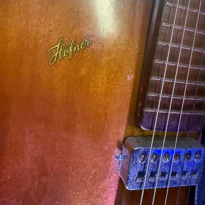 Hofner Congress 1957 Hollow Body, all Vintage and Original image 2