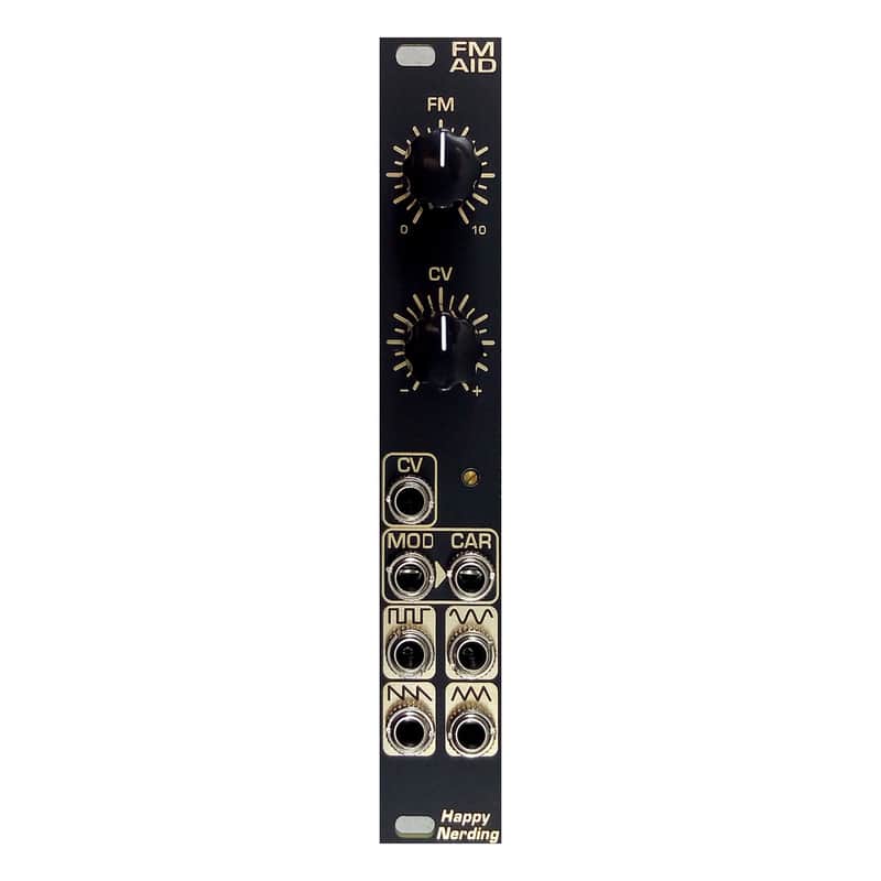Happy Nerding FM Aid Eurorack Frequency Modulation Module (Black) image 1