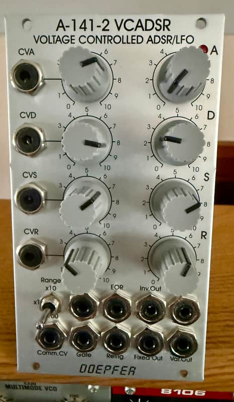 Doepfer A-141-2 VCADSR Voltage Controlled ADSR / LFO 2010s - Silver image 1