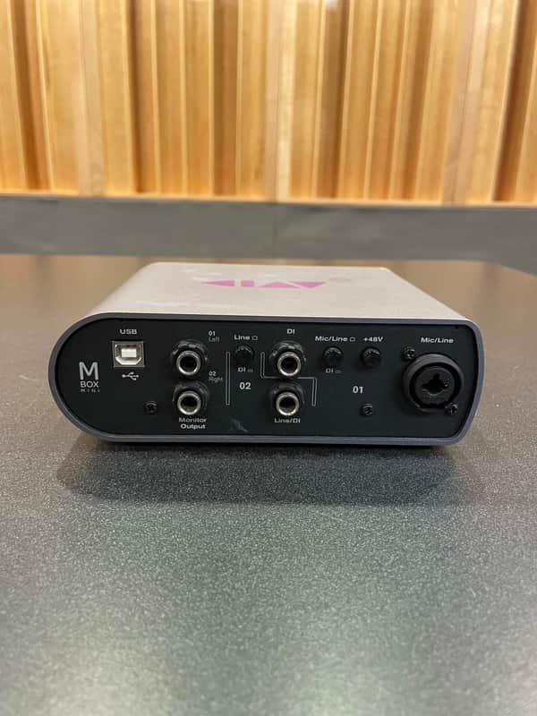 Avid MBox 3 Mini USB Audio Interface 2010s - Silver / Black image 1