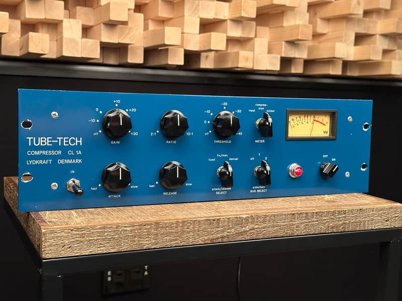 Vintage Tube-Tech CL 1A Mono Opto Compressor 1980s. SN 635! CL1A CL-1A. CL 1B CL1B image 1