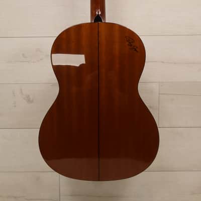 Zager EZ-Play SS MHGY 000 Parlor Petite Full Size Mahogany Acoustic Guitar w/ OHSC image 4