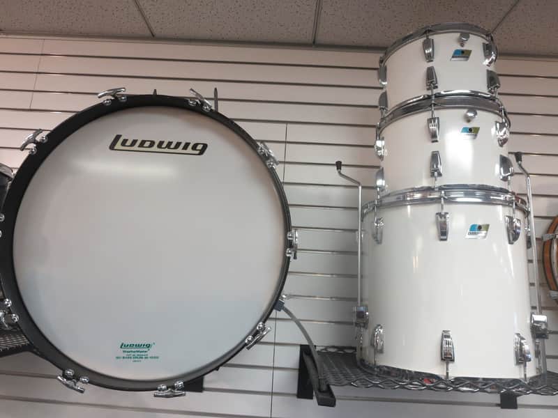 Ludwig Late 1970's 4 Piece Drum Kit image 1