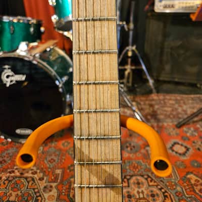 1980s Rockster Super Strat Red Graffiti Factory Graphics MIK image 14