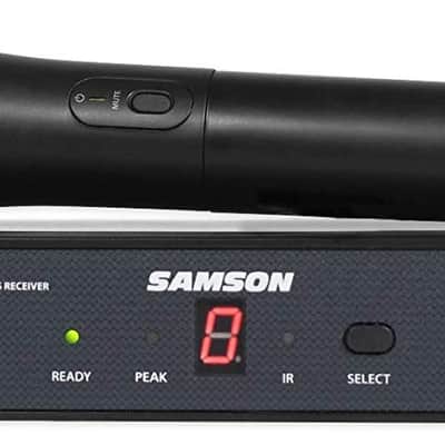 Samson Concert 88 16-Channel True-Diversity UHF Wireless Handheld Mic System - D Band (638-662 MHz) image 1