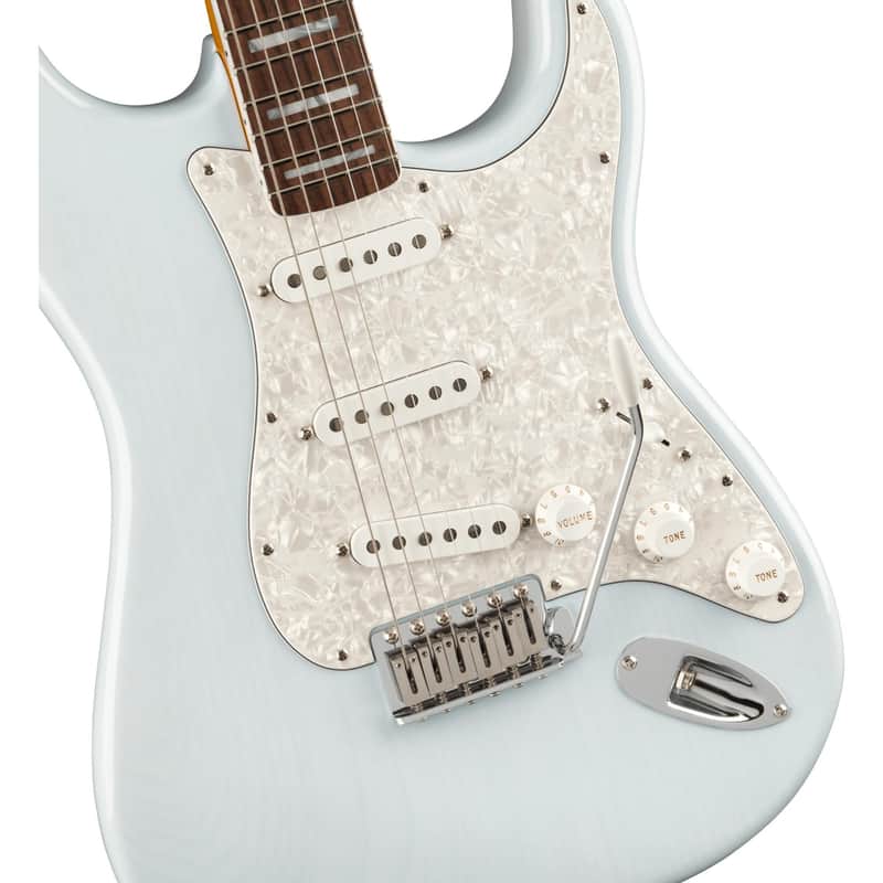 Fender Kenny Wayne Shepherd Signature Stratocaster Guitar w/ Hardshell Case - Transparent Faded Sonic Blue image 1