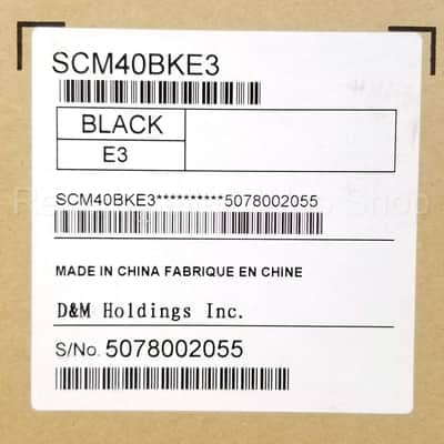 Denon SC-M40 Black Bookshelf Speakers, New in Open Box, RCD-M40 image 5