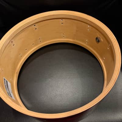 Pearl Masters Premium 14”x6.5” Snare Shell 2007-2008 - Red Onyx image 6