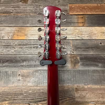 Yamaha SA-20 12-String Hollow Body 1968 - 1972 - Cherry Red image 6