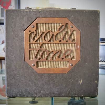 1930s Volu-Tone Guitar Amplifier by Schireson Brothers LA 10"Rola Speaker with Energizing Switch image 3