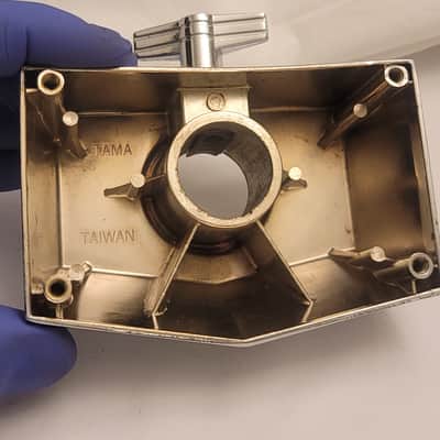 Tama Rockstar/Granstar 80s/90s bass drum mount for tom holder, 1" diameter image 7