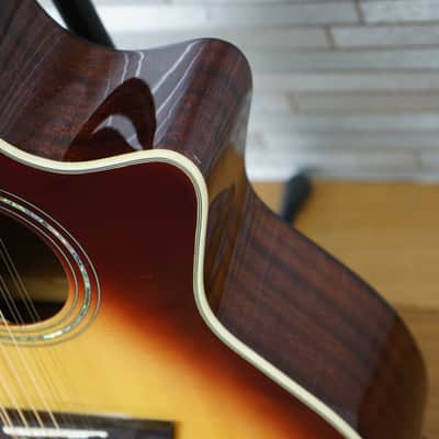 D'Angelico Premier Fulton 12-String Grand Auditorium - Iced Tea Burst image 6
