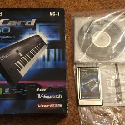 Roland V-Synth VC-1 V-Card (expansion card) D-50 [rare] [Free