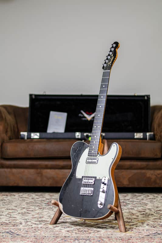 Fender Custom Shop Telecaster Relic 2014 | Black image 1