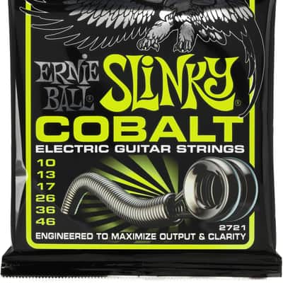 Ernie Ball 2721 Regular Slinky Cobalt Electric Guitar Strings - .010-.046 image 1