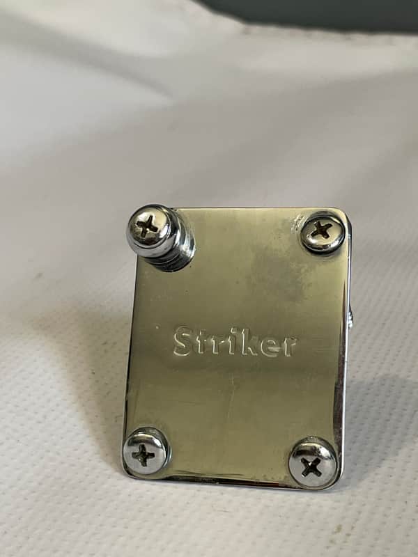 1985 Era Korean Kramer Striker Rhoads Series Chrome Narrow Neckplate image 1