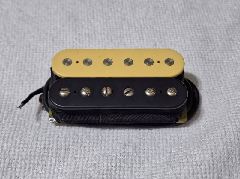 DiMarzio DP192FBC Air Zone F-Spaced Humbucker 2010s - Black/Cream image 1