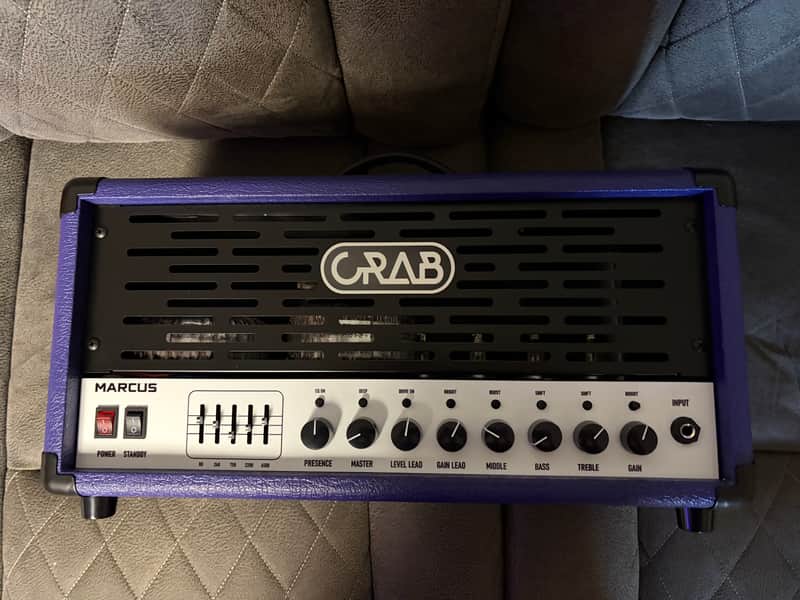 Crab Amps Marcus (Mark 2C++) 50-Watt Guitar Tube Amp Head image 1