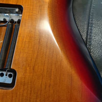 60's Stratocaster 2pcs Alder Body Birdseye Maple Neck RW fretboard Non Fender Customshop image 14