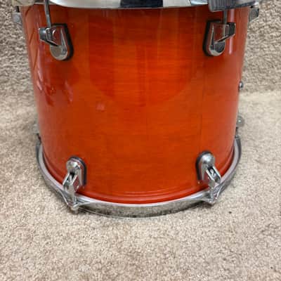 Basix Tom w/ Suspension Mount 13x11 Orange Stain image 3