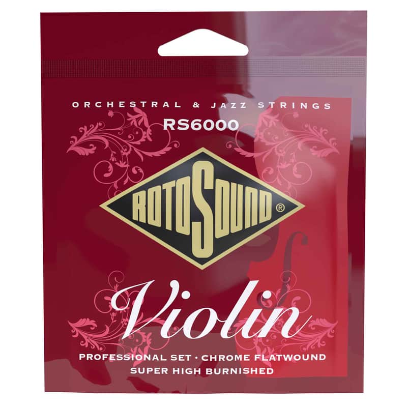 Immagine Rotosound RS6000 Professional Chrome Violin Strings - (10 - 30) - 1