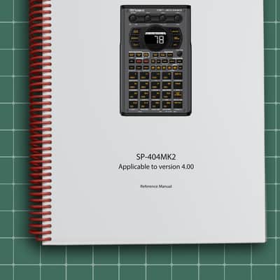 Roland SP-404MK2 — 7 in 1 Owners Manual Guide Guide — 359 Pages — USA Made image 1