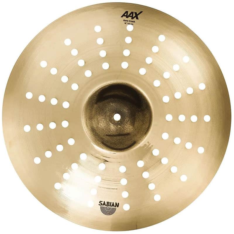Sabian 18" AAX Aero Crash Cymbal 2014 - 2018 image 1