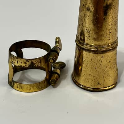 Selmer Vinage Alto Saxophone Ligature and Cap image 4