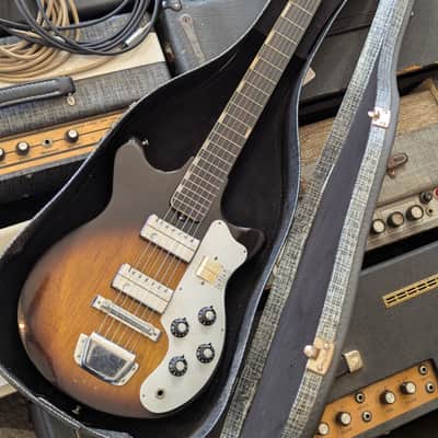 Teisco / Del Rey MJ-2 1960s - Sunburst image 2