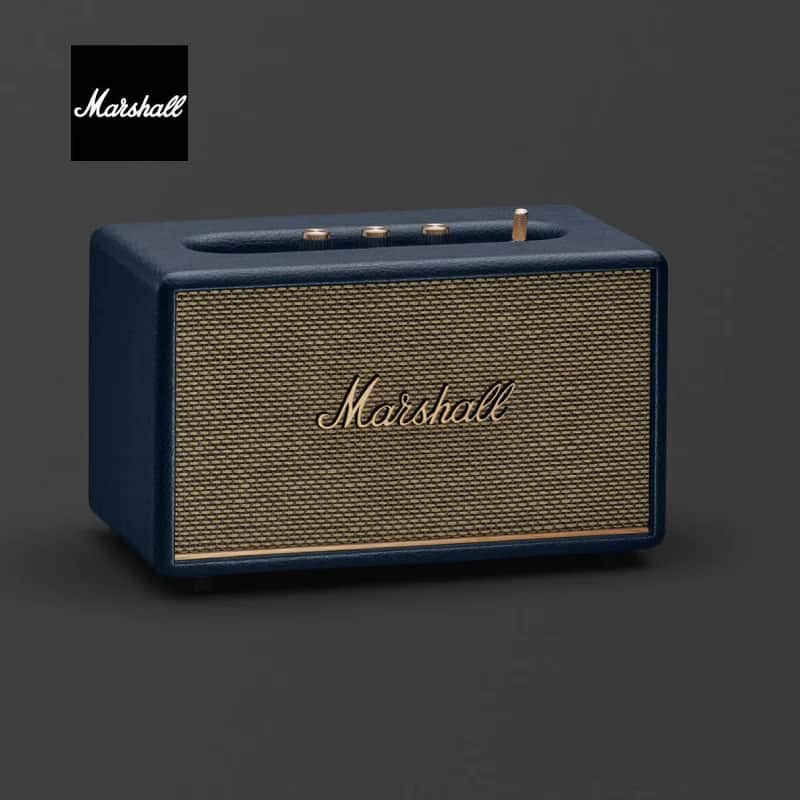 Marshall Acton III Wireless Bluetooth Speaker - Midnight Blue image 1